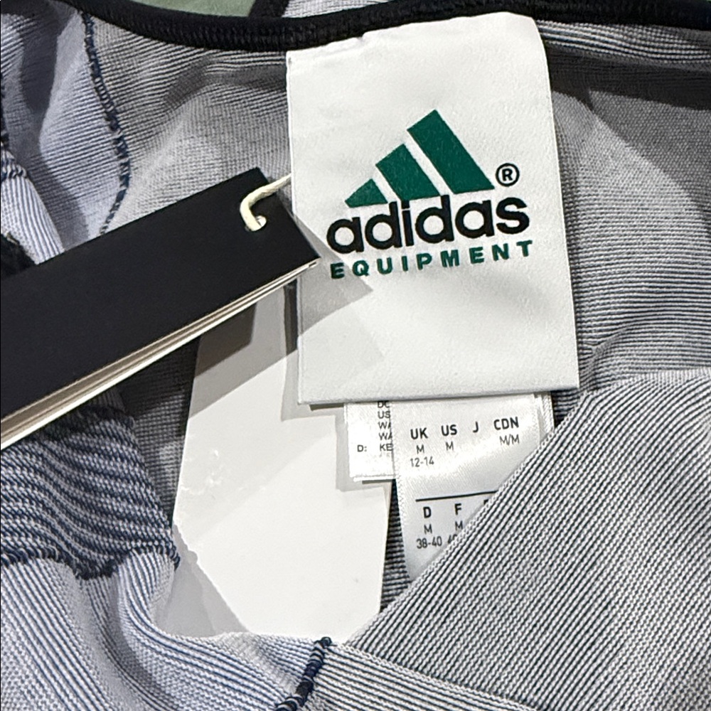 NWT $100 adidas W Equipment Bodysuits Blue Black - Picture 9 of 11